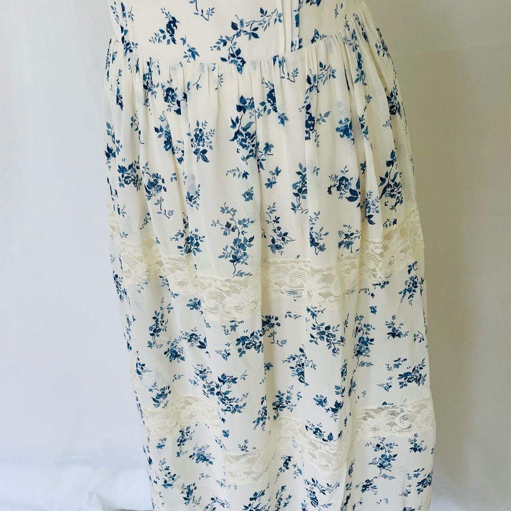 NWT $278 Reformation Dina Dress size 4 Floral Print Midi Dress - Picture 6 of 14